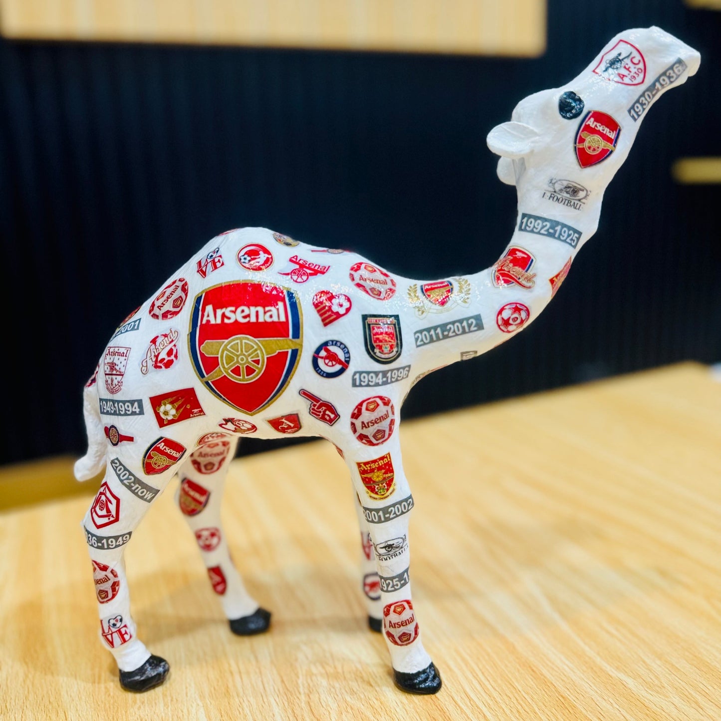 Customized Camel for an Arsenal Fan
