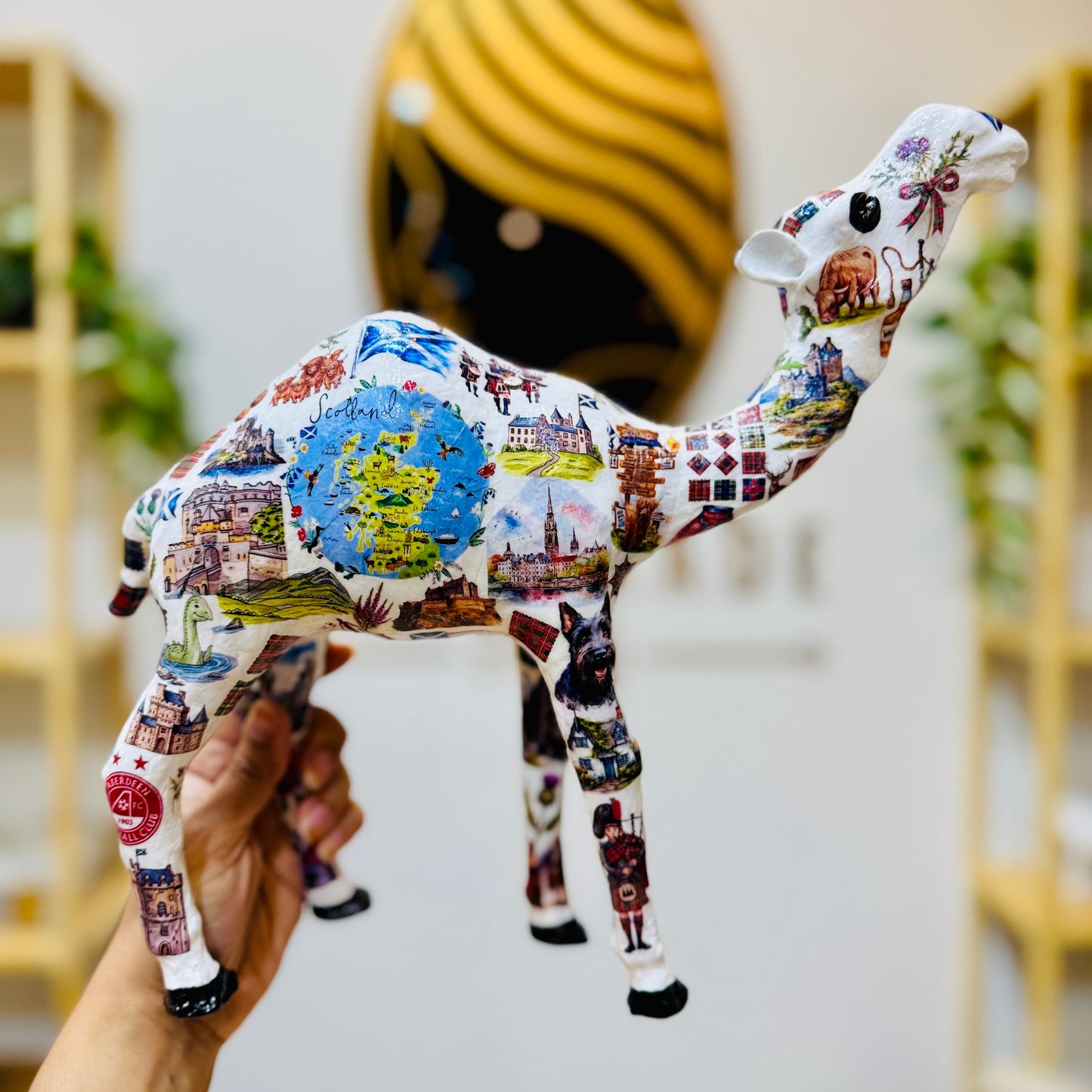 Handmade Scottish Camel – Scotland Souvenir Gift
