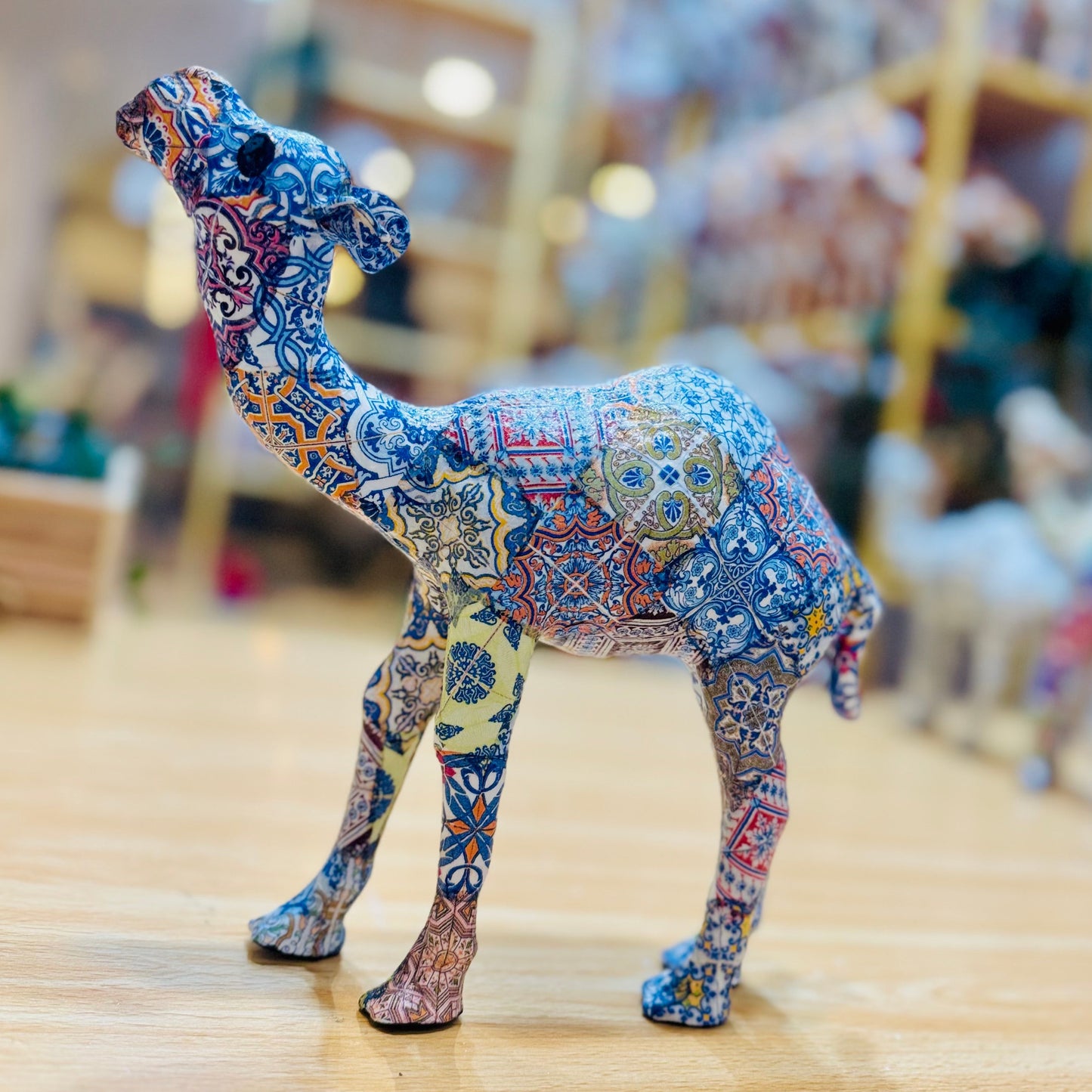 Blue Tiled camel