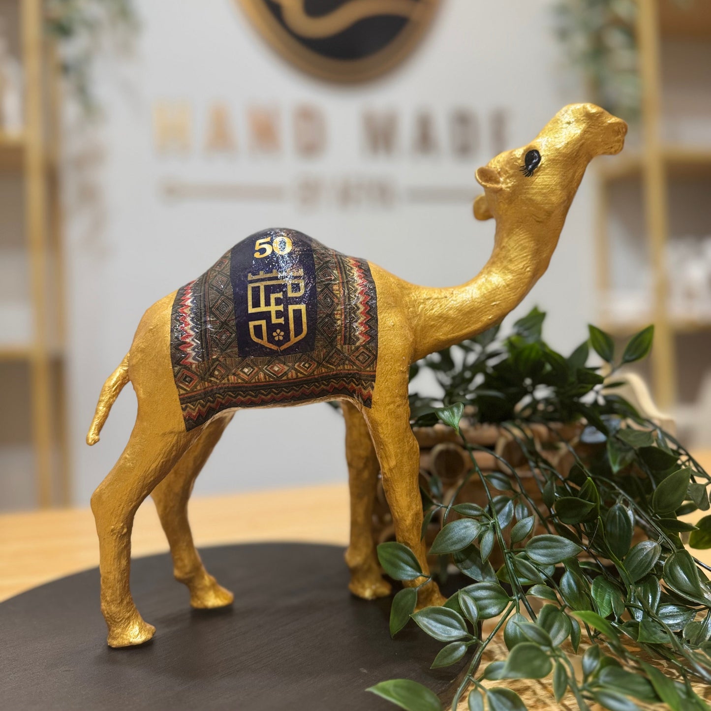 School 50th Anniversary Logo Camel