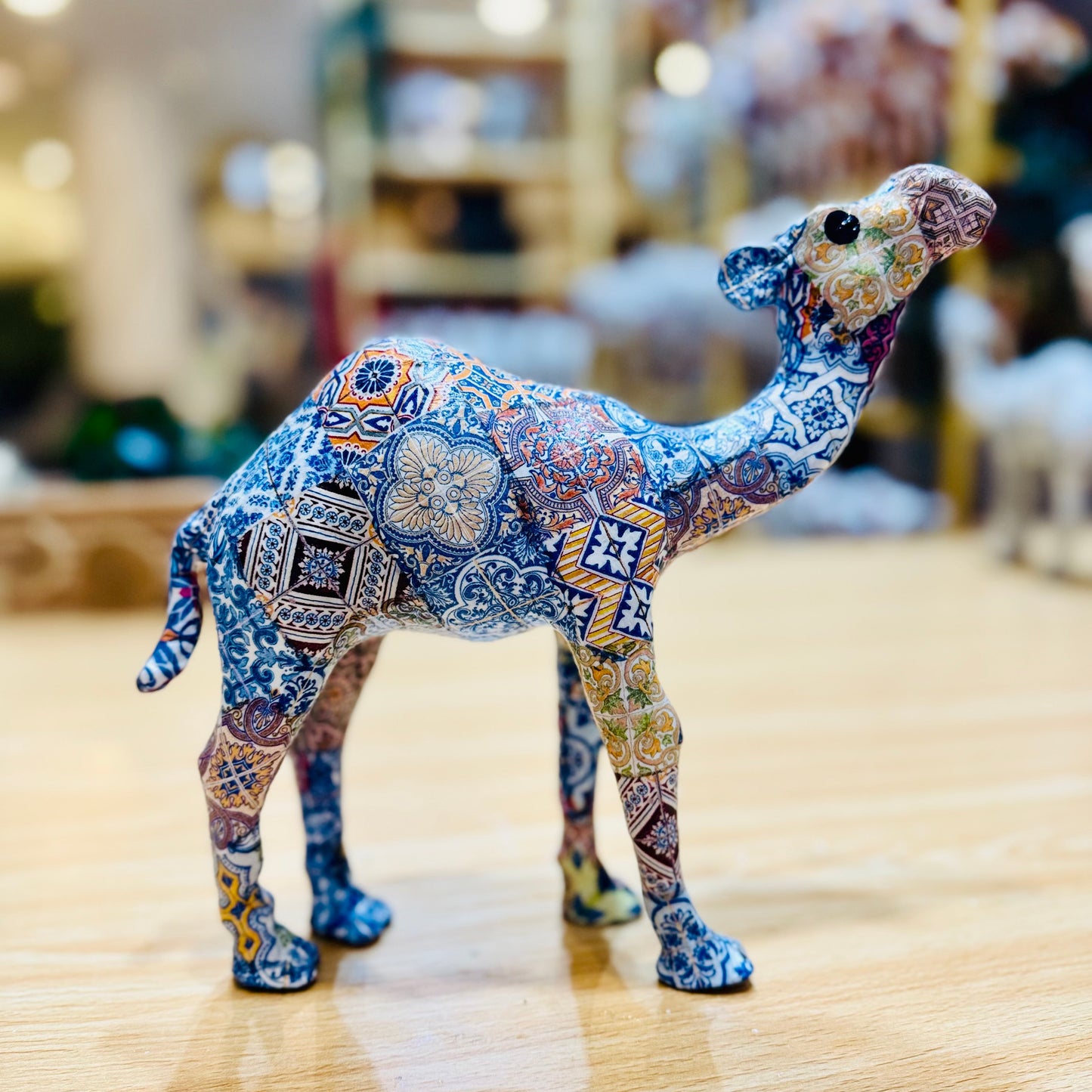 Blue Tiled camel