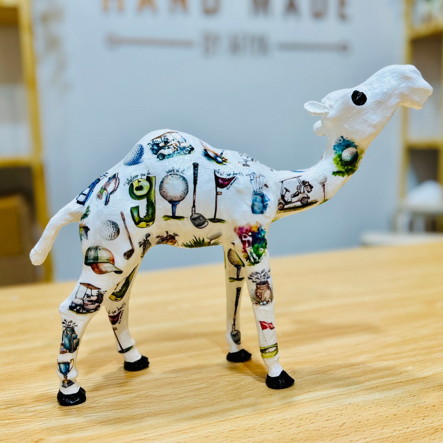 Customized Camel for a Golf Player