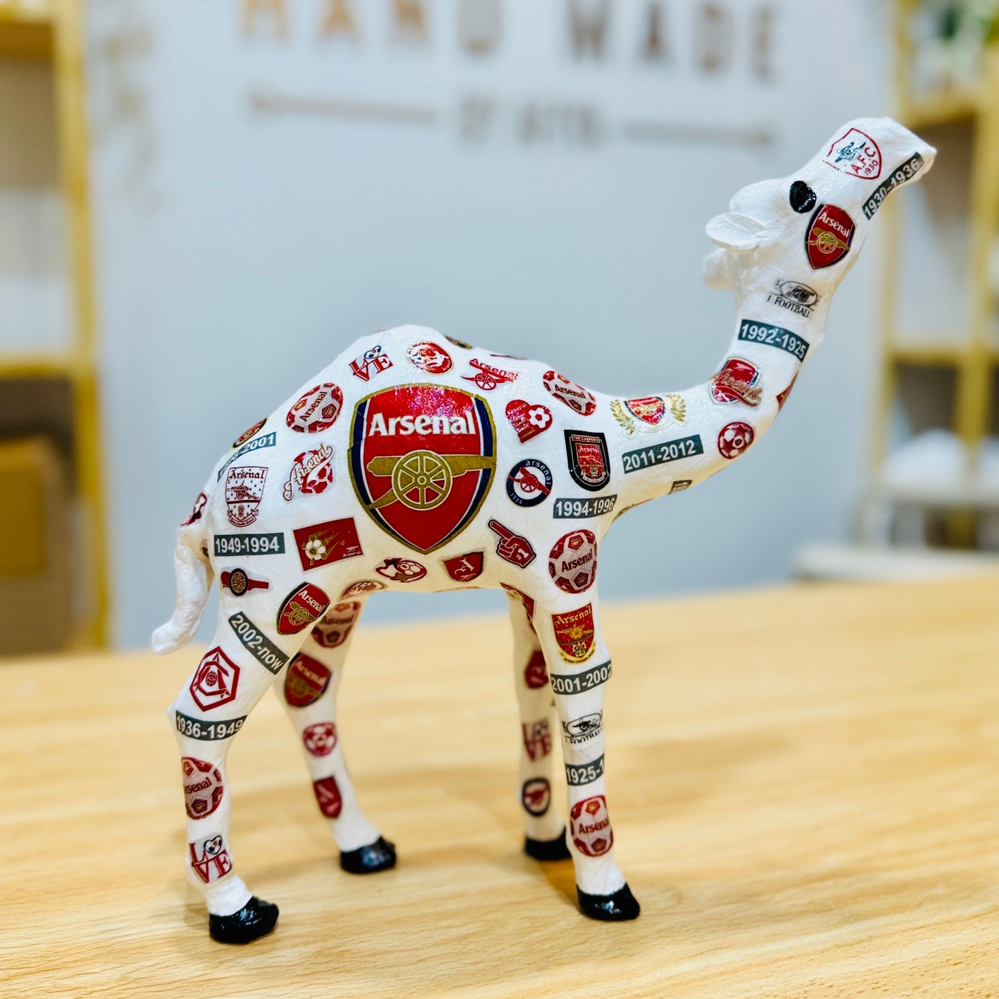 Customized Camel for an Arsenal Fan
