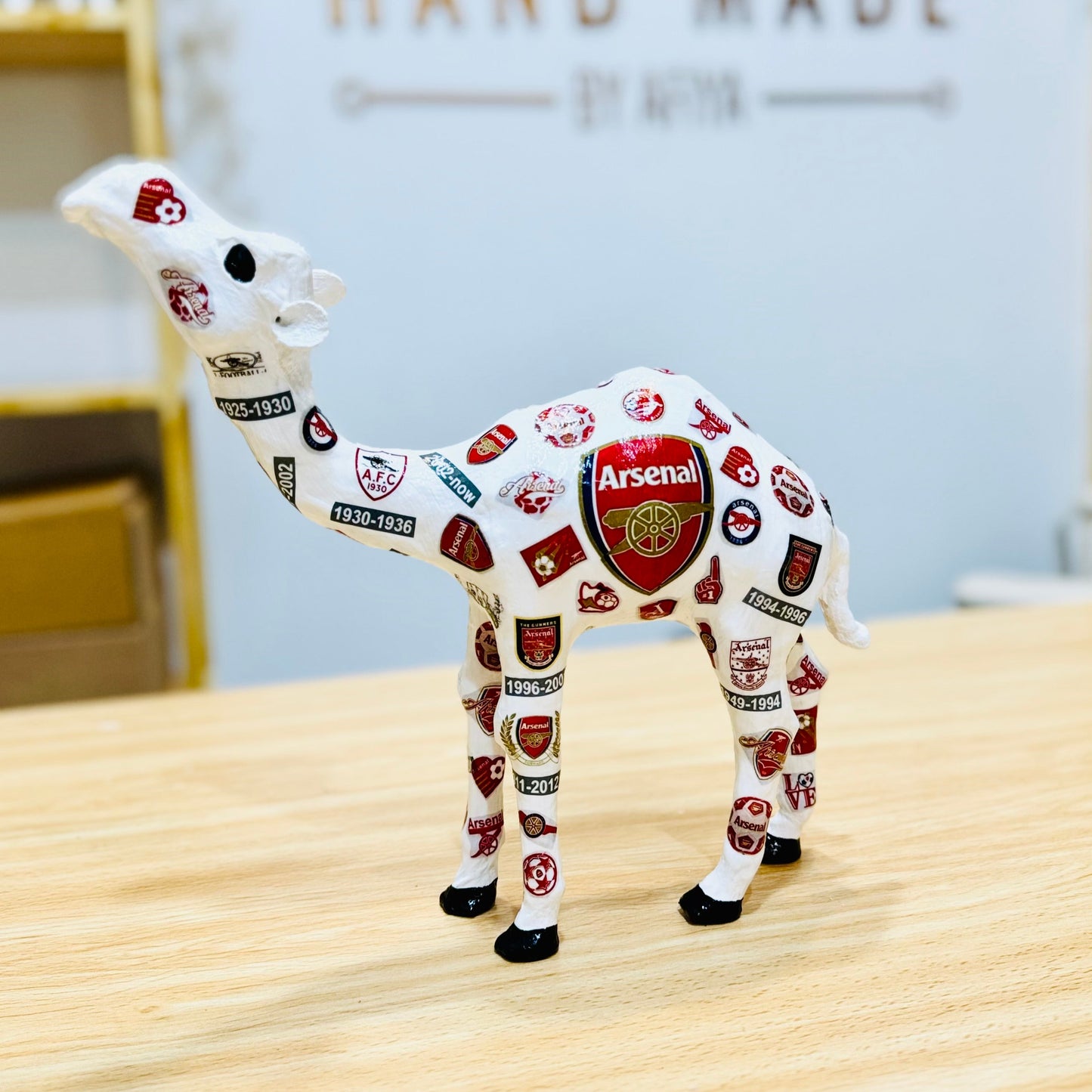 Customized Camel for an Arsenal Fan