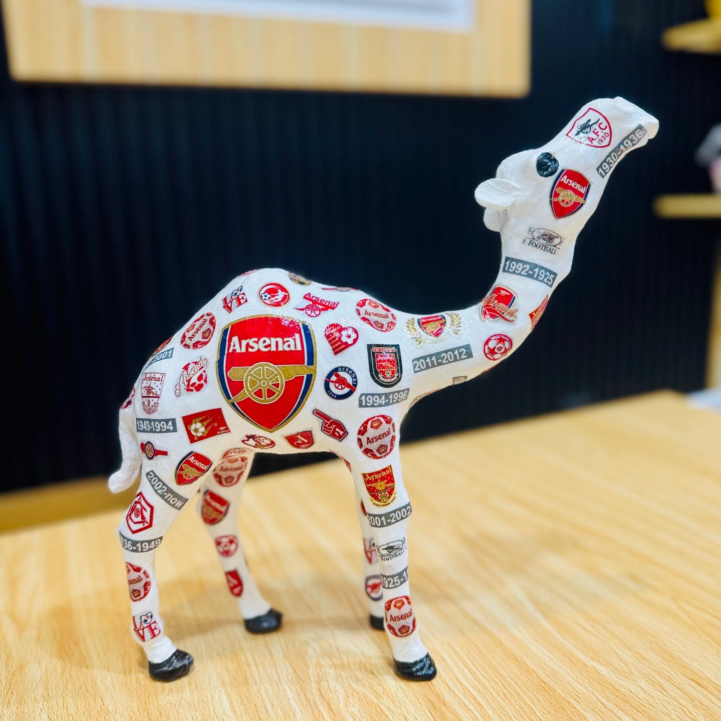 Customized Camel for an Arsenal Fan