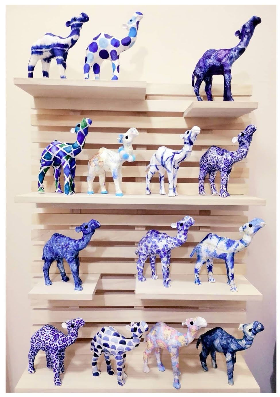 Blue-Themed Camel Collection – Celebrate Artistry in Every Hue of Blue