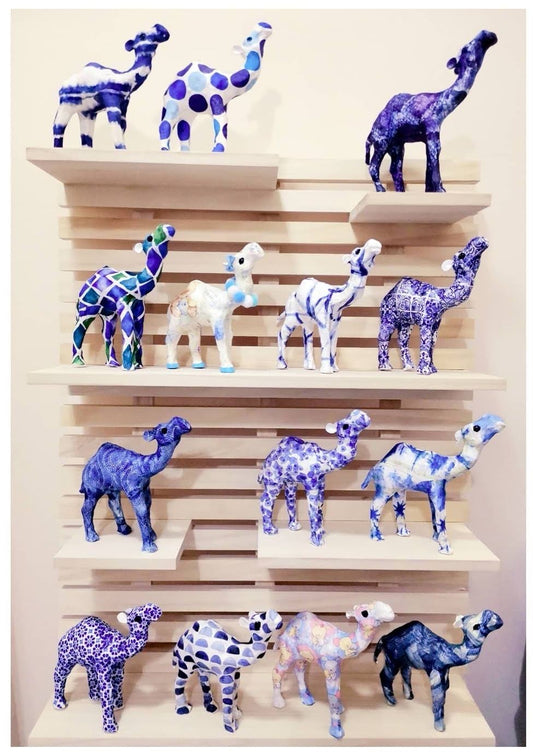 Blue-Themed Camel Collection – Celebrate Artistry in Every Hue of Blue