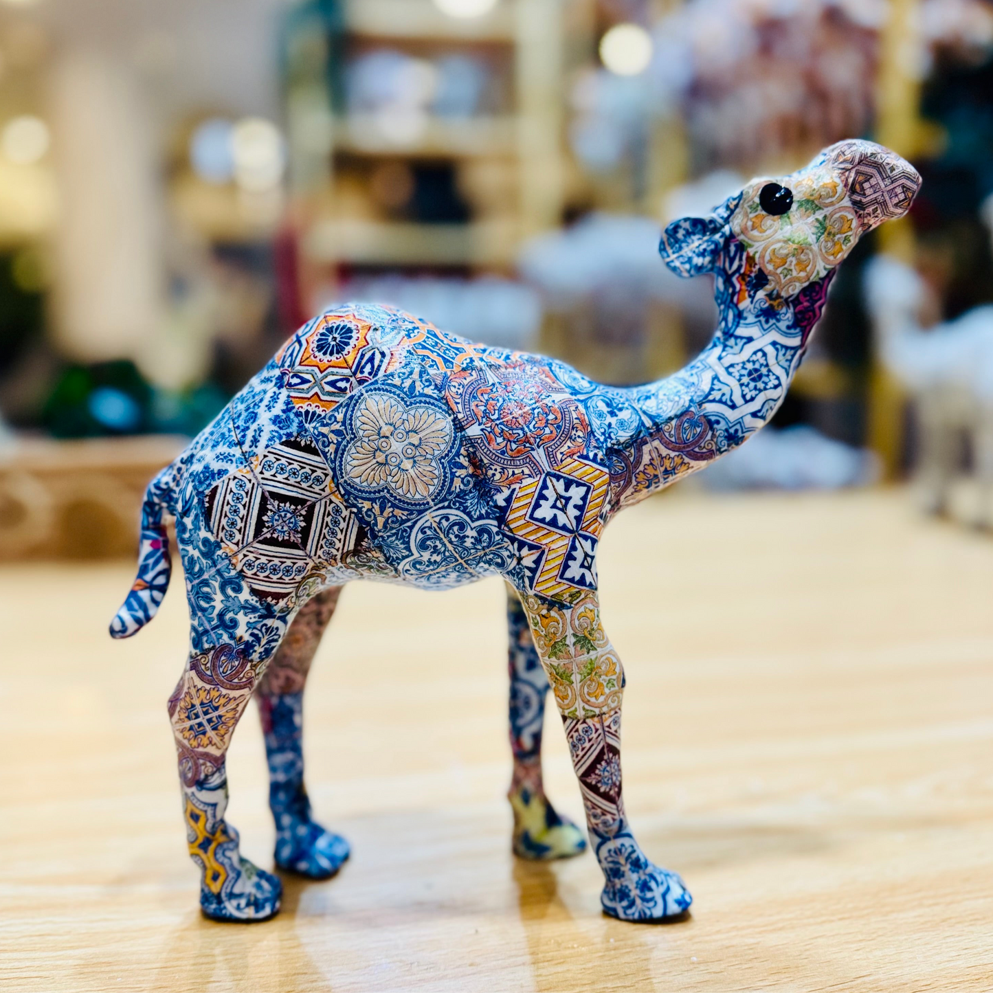 Blue Tiled camel