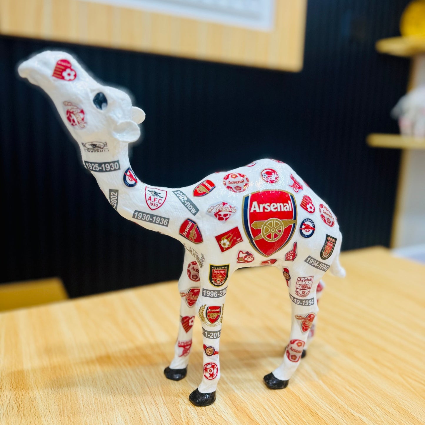 Customized Camel for an Arsenal Fan
