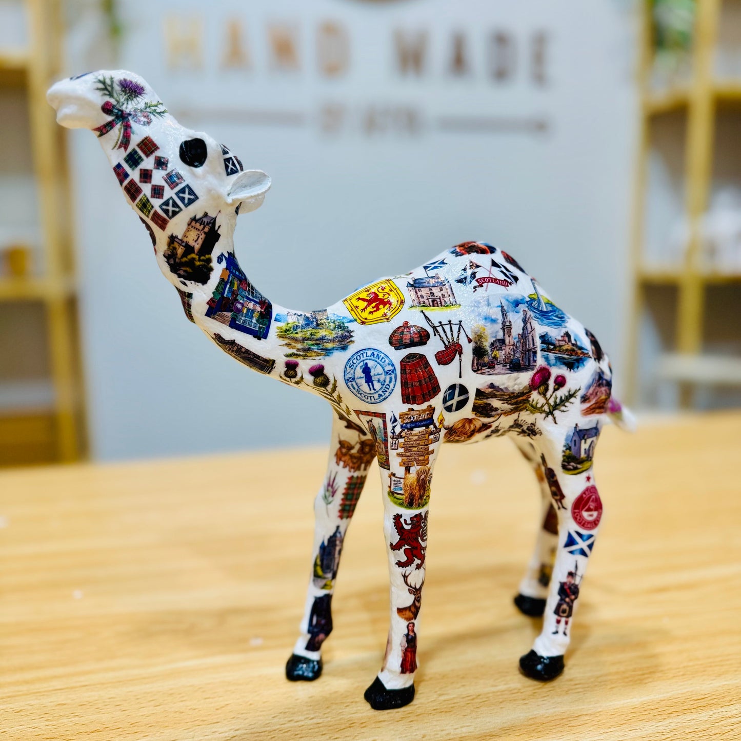 Handmade Scottish Camel – Scotland Souvenir Gift