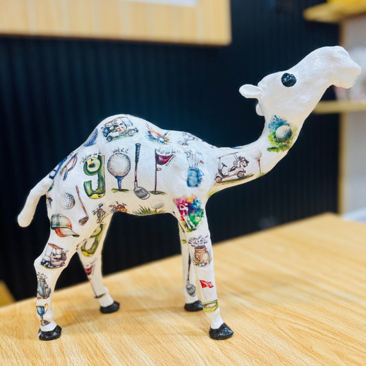 Customized Camel for a Golf Player