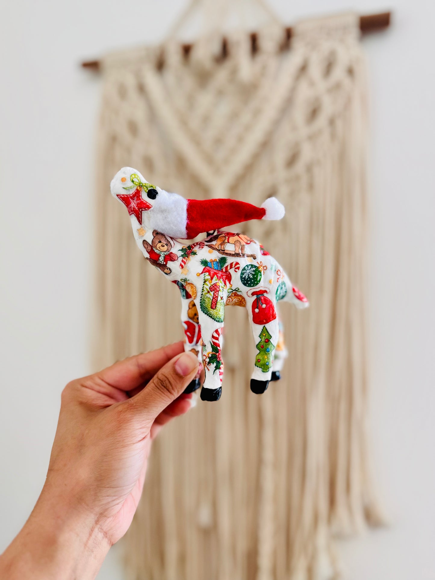Handmade ornamental camel: Tree ornaments design