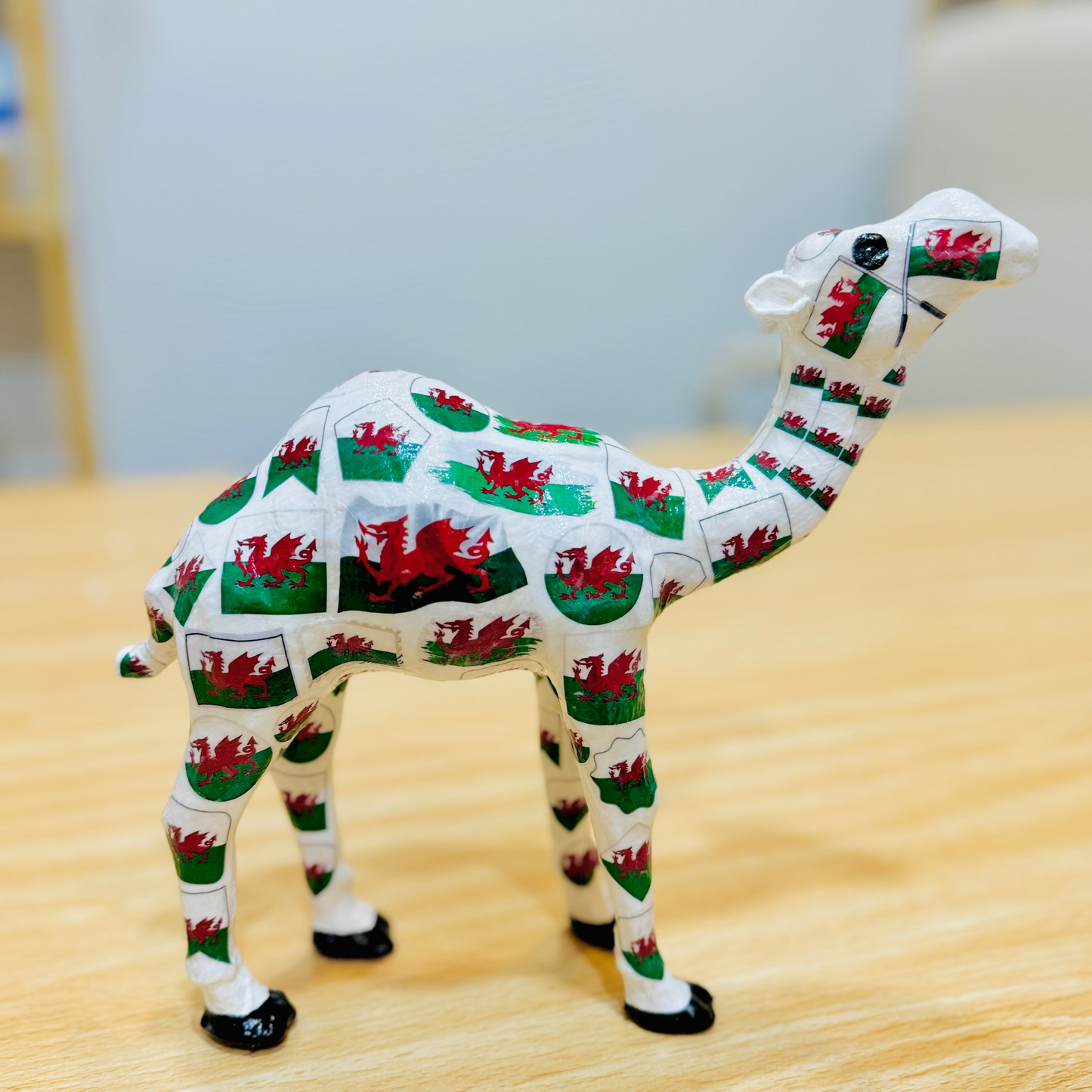 Wales Flag Camel