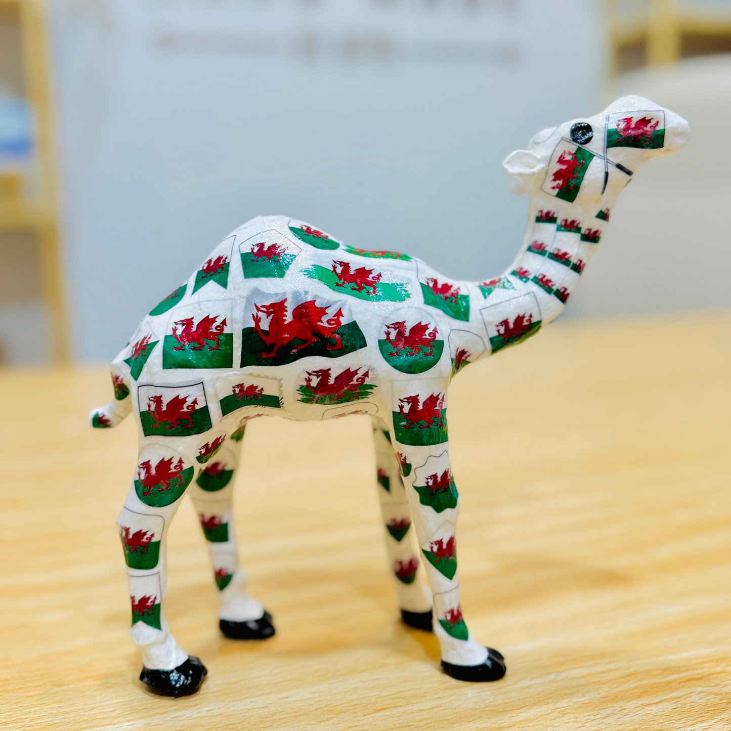 Wales Flag Camel