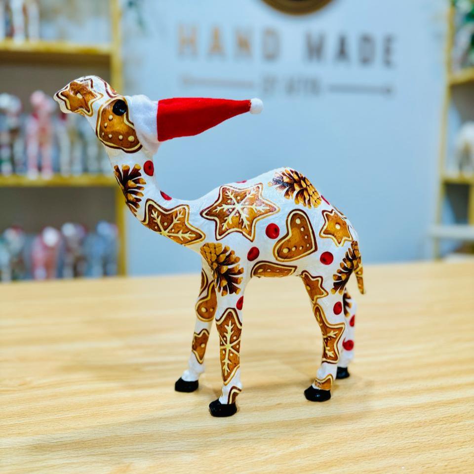 Handmade Camel with Gingerbread Cookies - Christmas Decoration & Gift