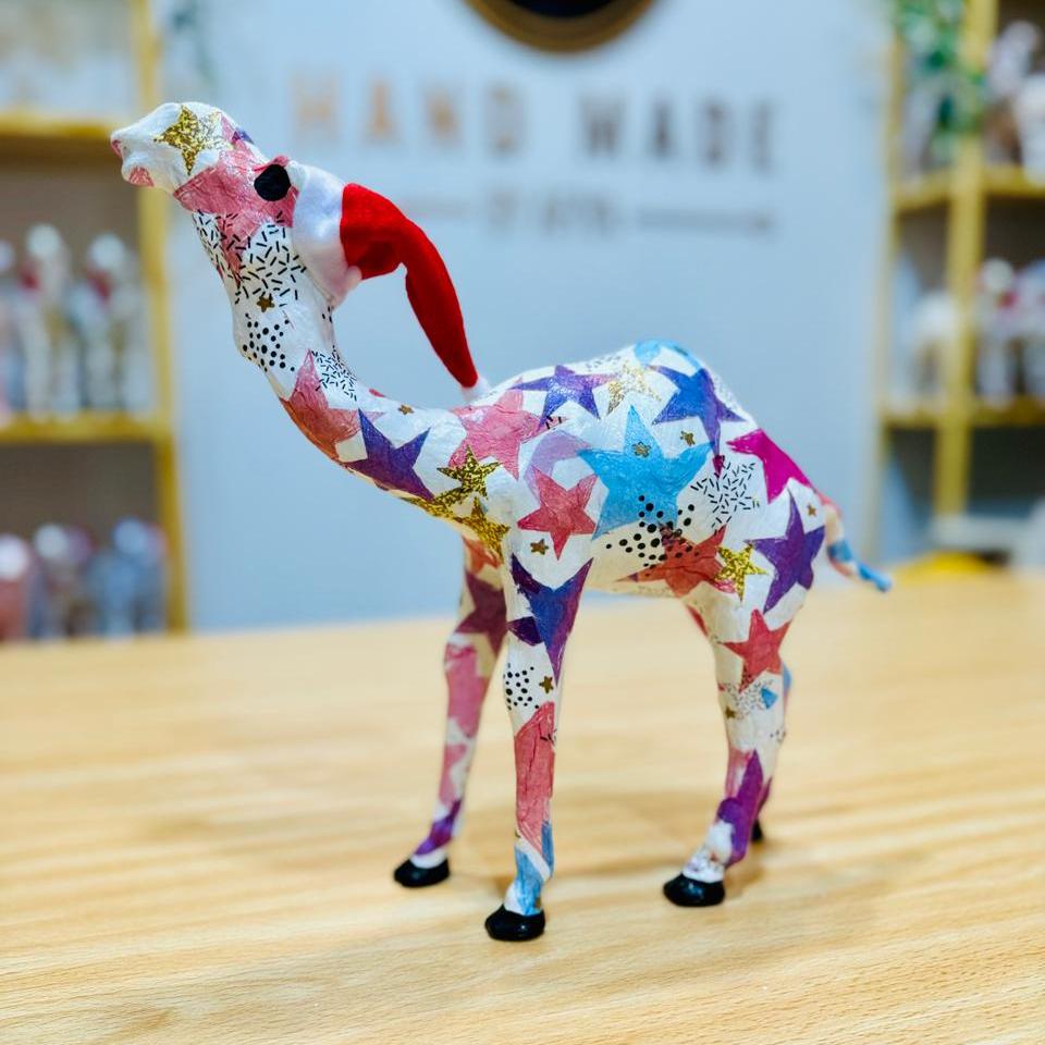 Handmade Camel with Stars Theme- Christmas Decoration & Gift Meta Title: