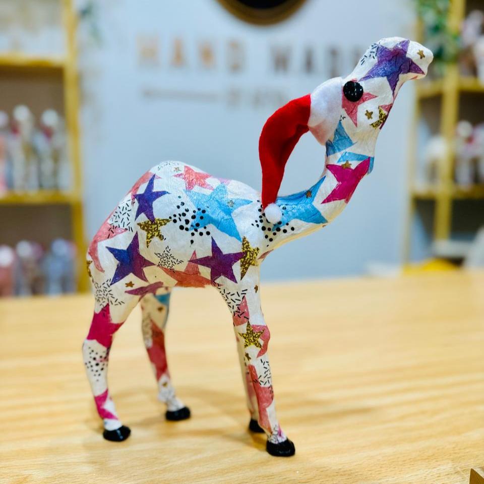 Handmade Camel with Stars Theme- Christmas Decoration & Gift Meta Title: