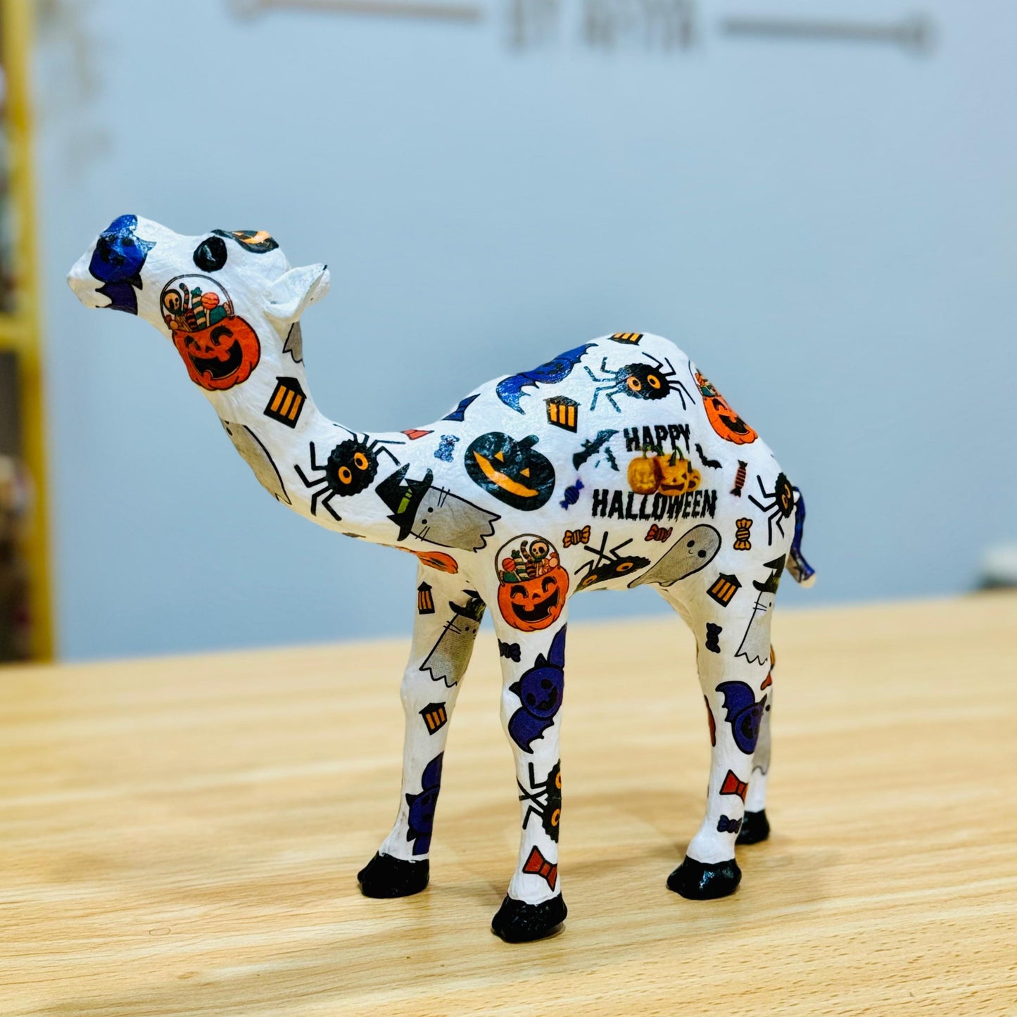 Handcrafted Halloween Camel - Festive Decoration & Gift
