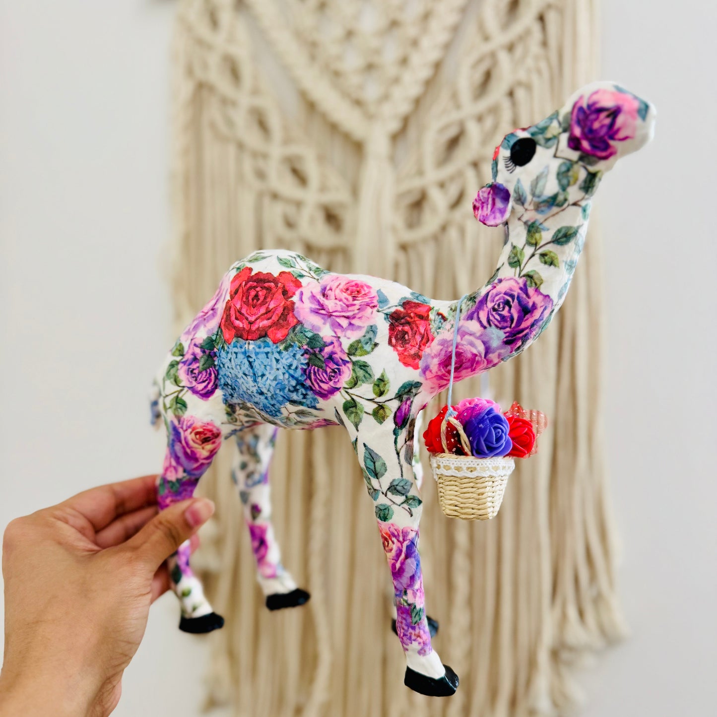 Handcrafted Valentine's Day Camel | Personalized Romantic Gift for Couples