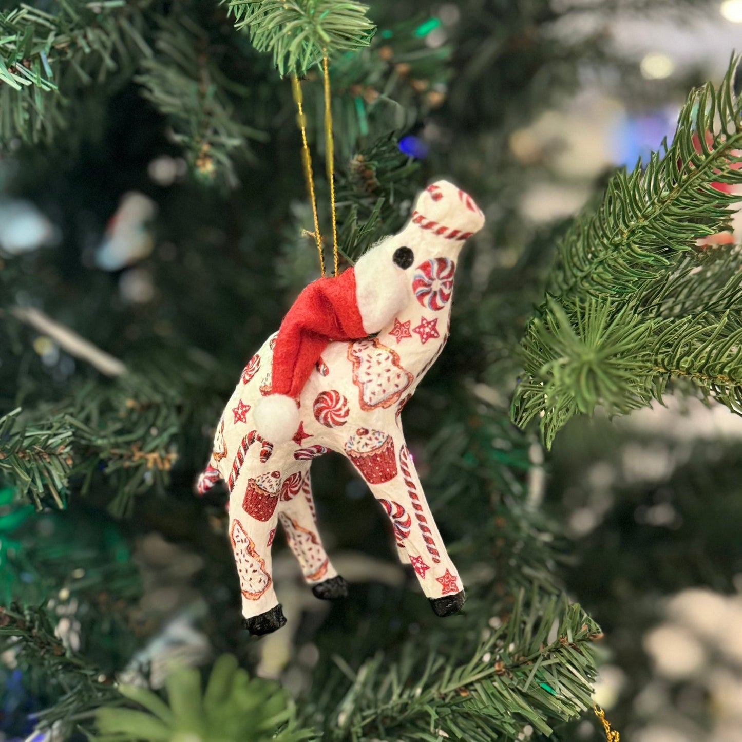 Handmade Christmas Santa Camel with Christmas Candies - Unique Souvenir & Gift