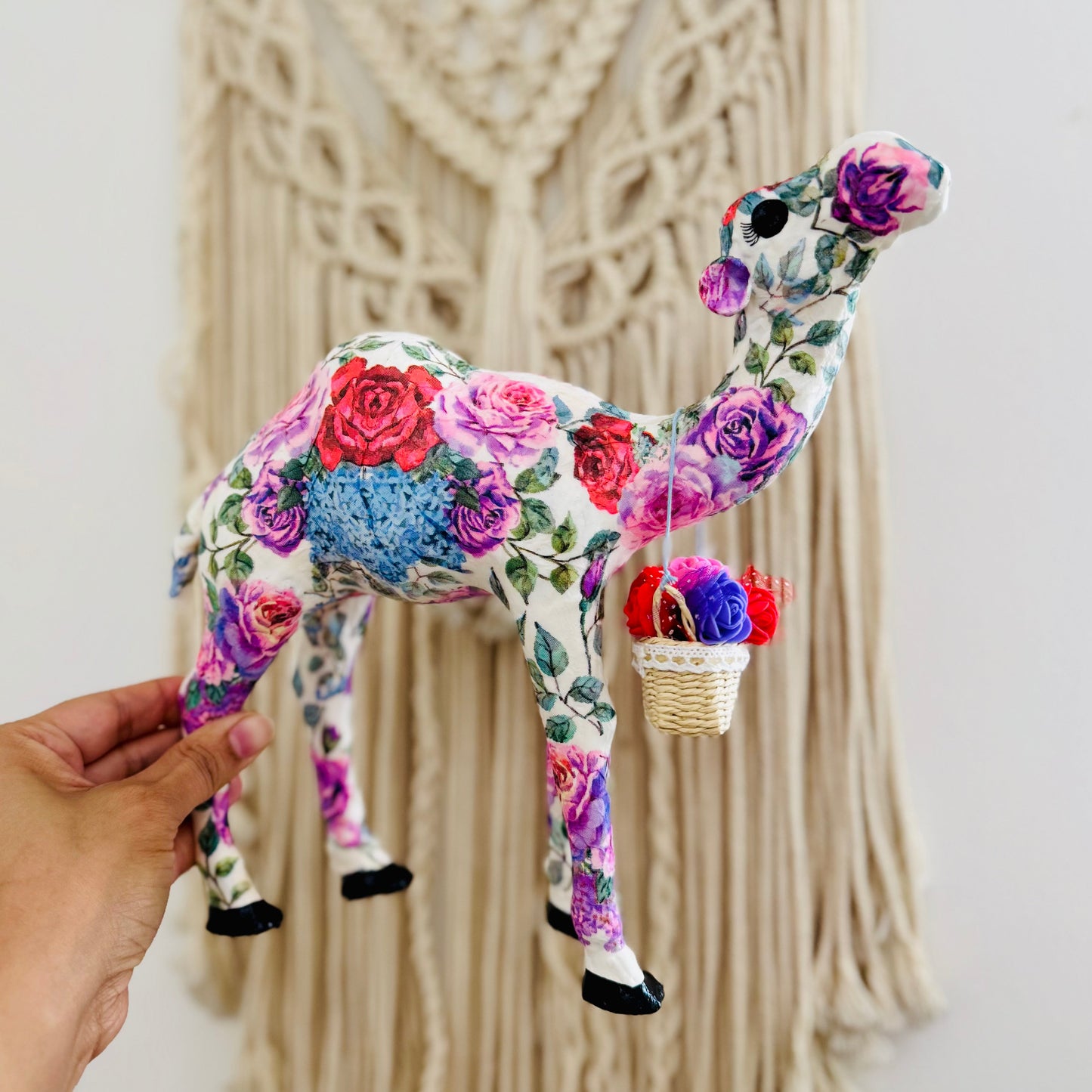 Handcrafted Valentine's Day Camel | Personalized Romantic Gift for Couples
