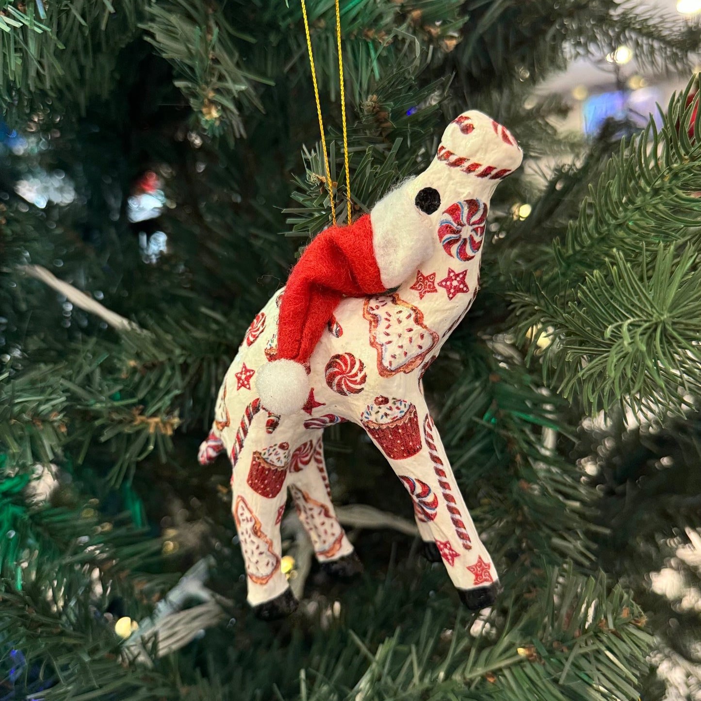 Handmade Christmas Santa Camel with Christmas Candies - Unique Souvenir & Gift