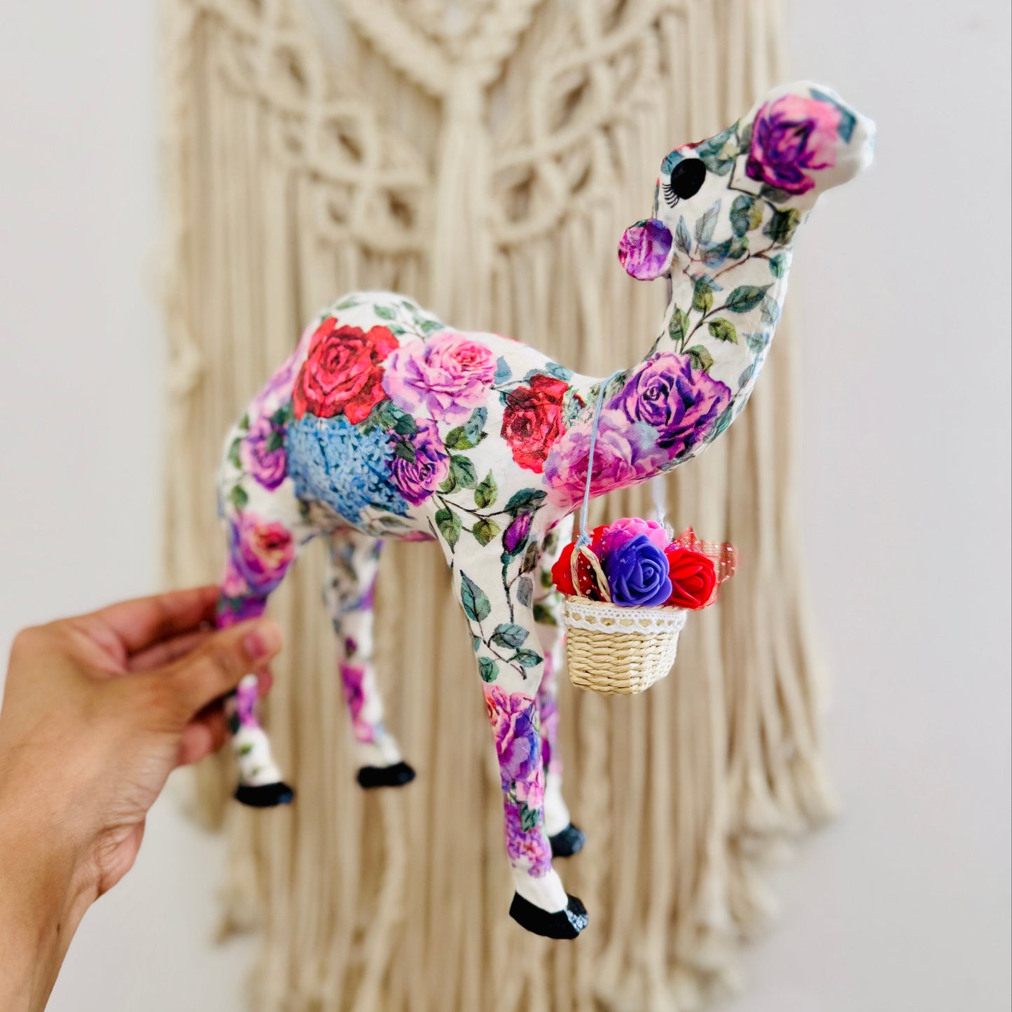 Handcrafted Valentine's Day Camel | Personalized Romantic Gift for Couples