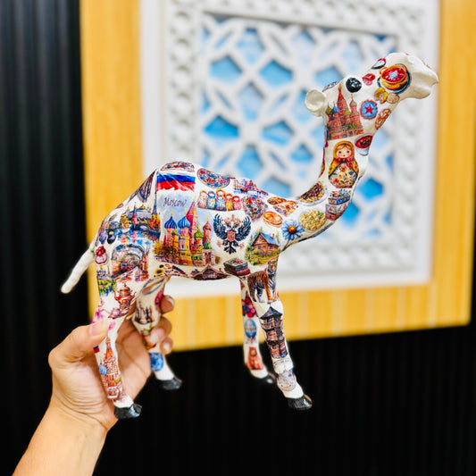 Handmade Russia Theme Camel – Russian Souvenir