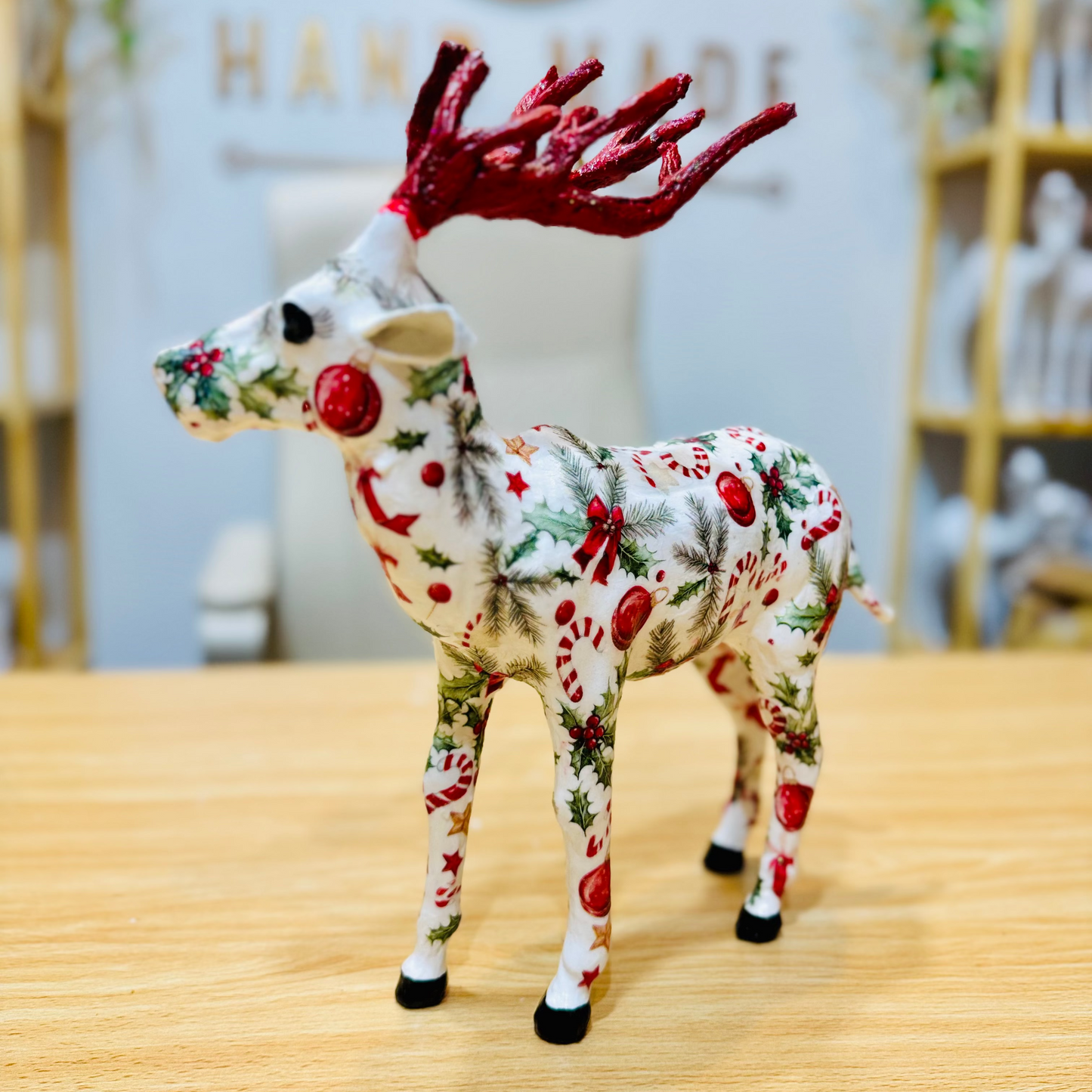 Handmade Christmas Reindeer