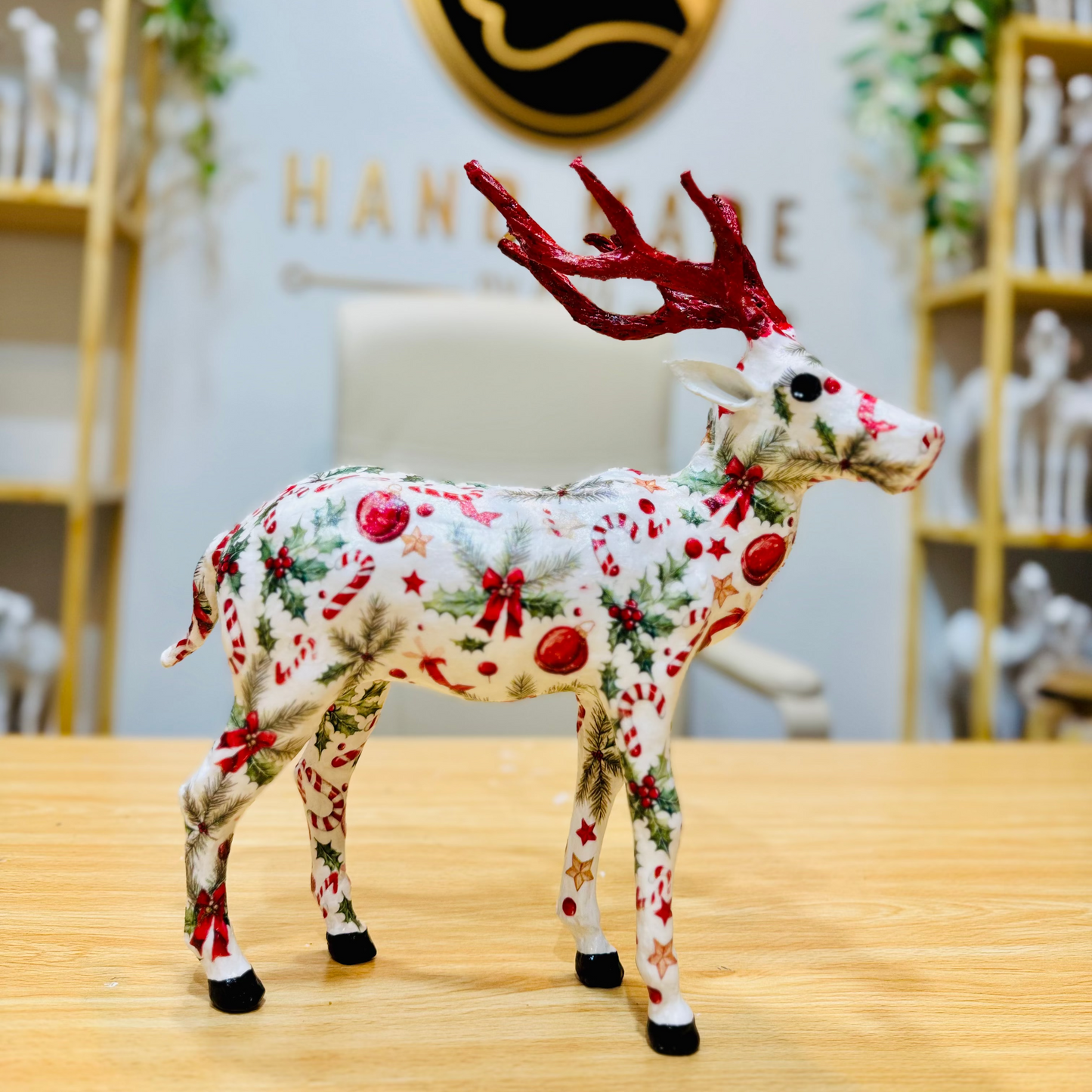 Handmade Christmas Reindeer
