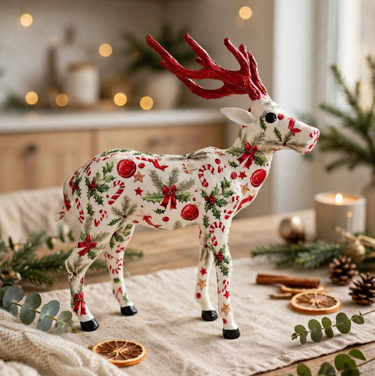 Handmade Christmas Reindeer