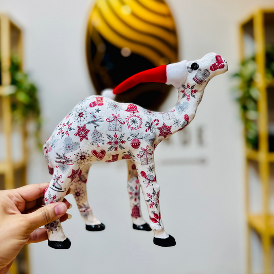 Handcrafted Camel with Festive Traditions - Christmas Decoration & Gift