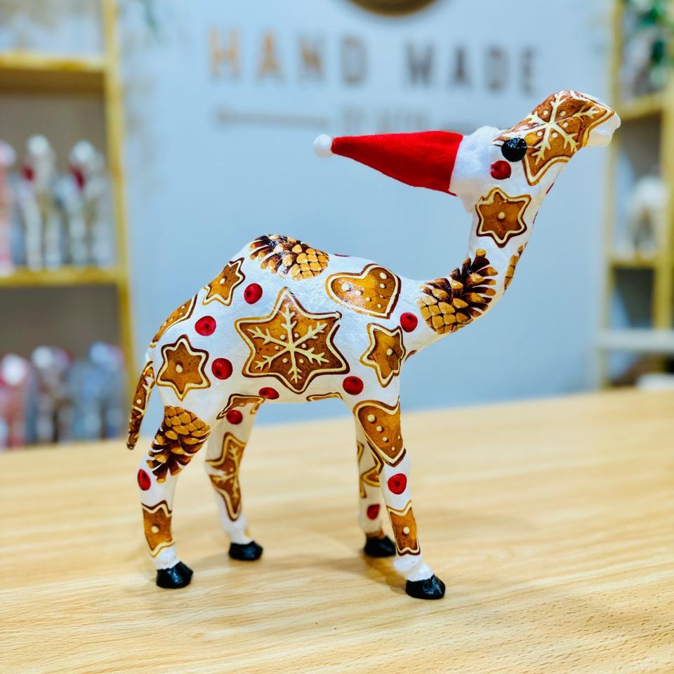 Handmade Camel with Gingerbread Cookies - Christmas Decoration & Gift