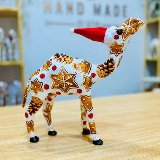 Handmade Camel with Gingerbread Cookies - Christmas Decoration & Gift