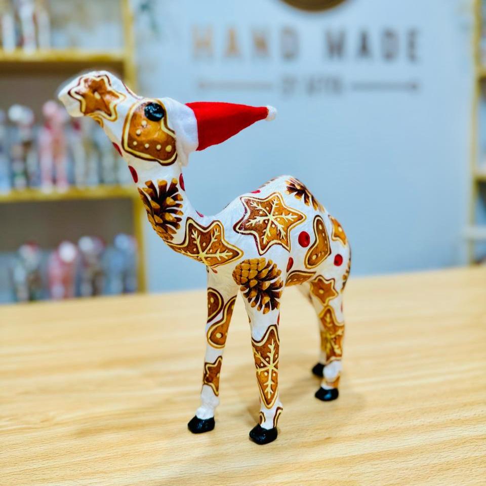 Handmade Camel with Gingerbread Cookies - Christmas Decoration & Gift