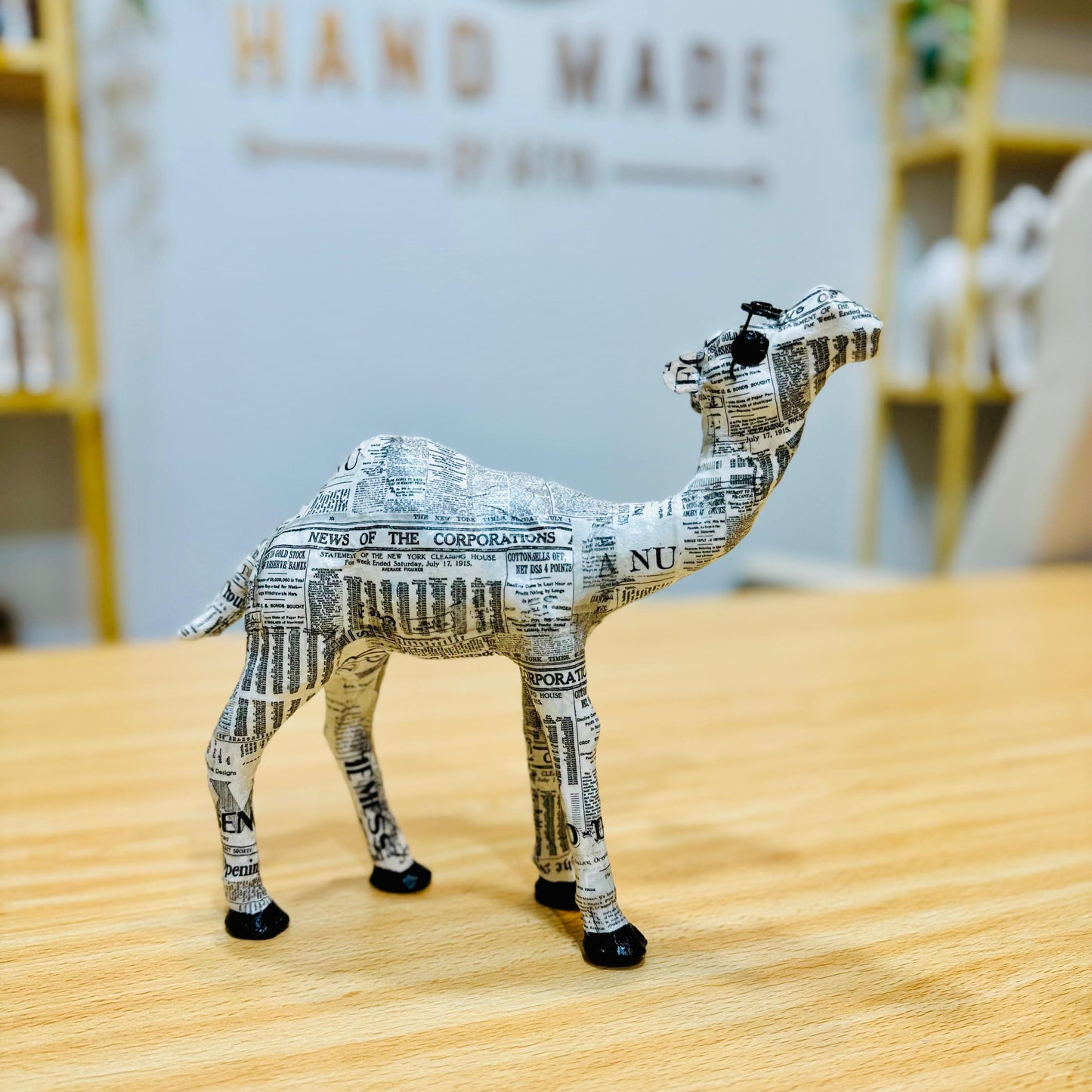 Handmade Camel - The Journalist - Perfect Souvenir