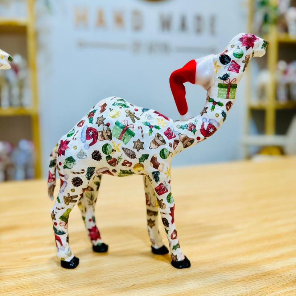 Handmade Camel with Christmas Collections - Christmas Decoration & Gift