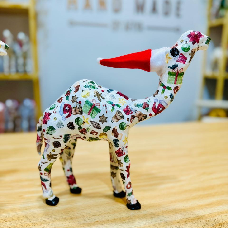 Handmade Camel with Christmas Collections - Christmas Decoration & Gift