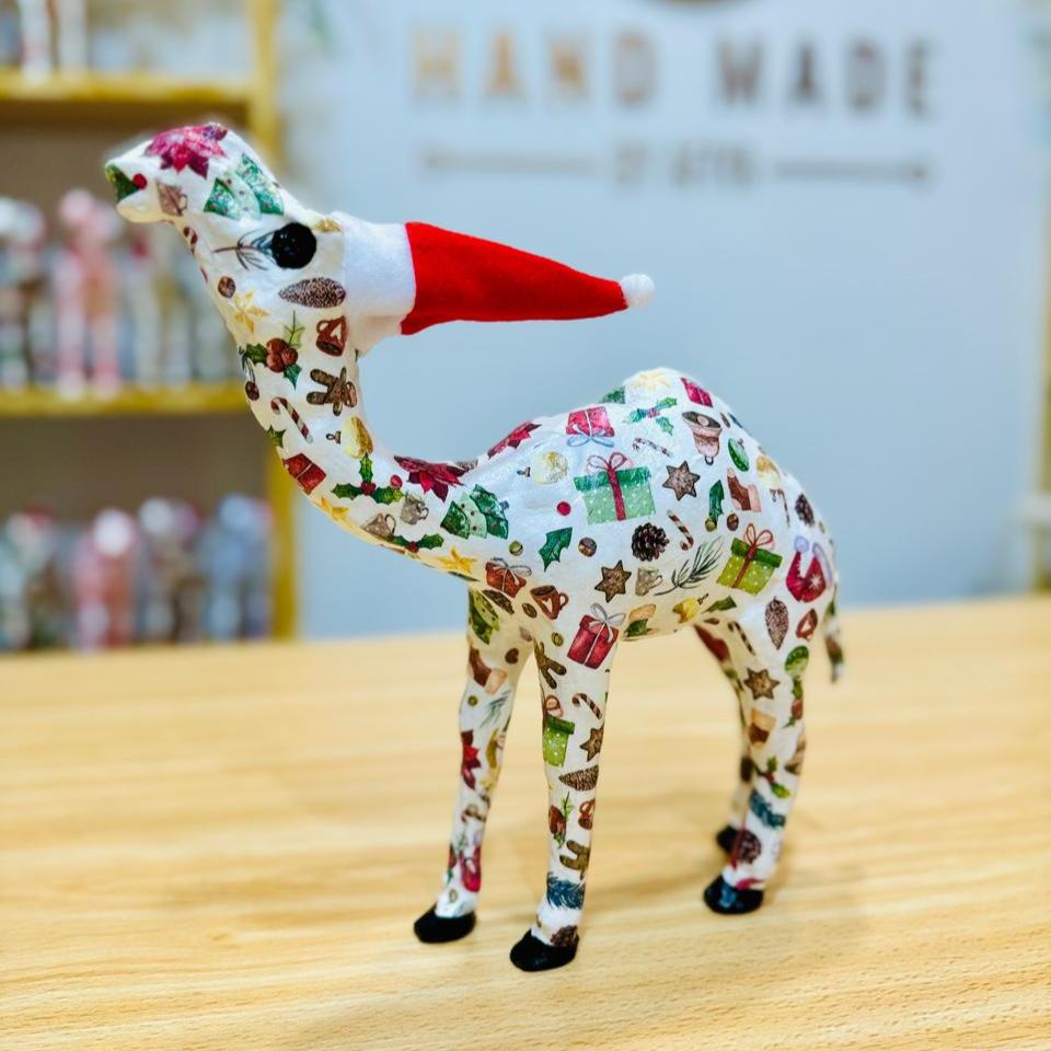 Handmade Camel with Christmas Collections - Christmas Decoration & Gift