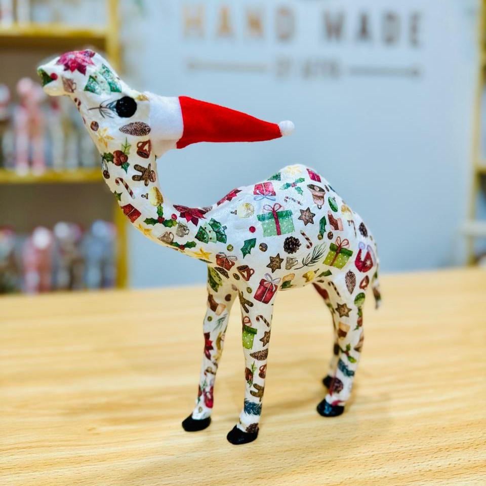 Handmade Camel with Christmas Collections - Christmas Decoration & Gift