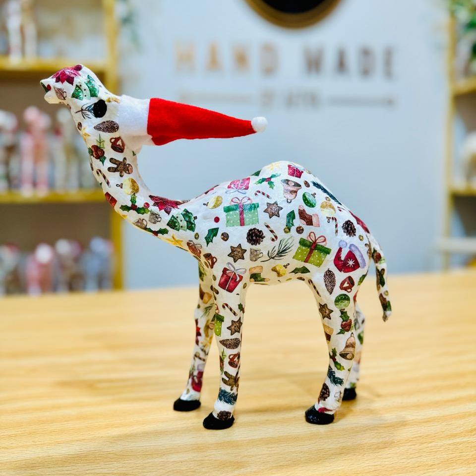 Handmade Camel with Christmas Collections - Christmas Decoration & Gift